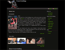 Tablet Screenshot of frenchbulldog.hrastro.com